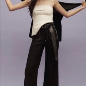 Anthropologie Colette Crop Wide leg Pants by Maeve